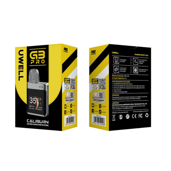Uwell Caliburn G3 Pro KOKO Pod System - Image 4